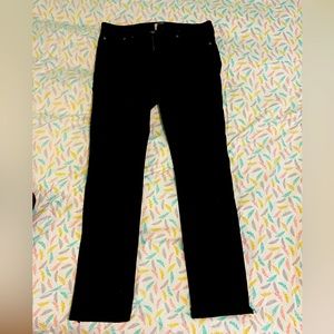 Jcrew mens STYLE 484 Jeans. Size 29x32 Black